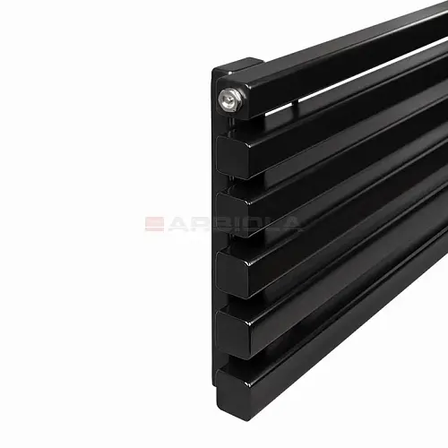 Arbiola Gorizont Ritmo V 600-40-04 секции черный горизонтальный радиатор c нижним подключением