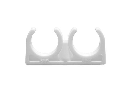 Valfex Опора двойная 25/27 мм полипропиленовая