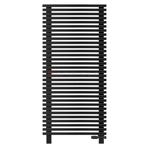Arbiola Gorizont Compact VZ 700-63-32 секции черный горизонтальный радиатор c нижним подключением с ножками