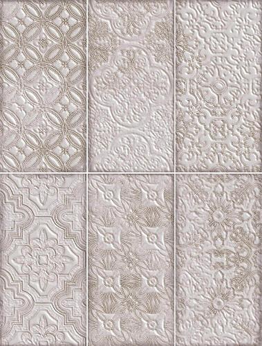 Bestile Dante Decor Light Grey 12x24 см Настенная плитка