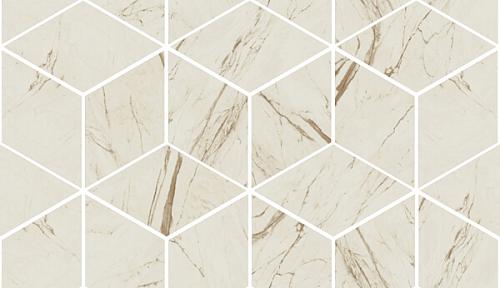 Versace Marble Mos.T3-3D Bianco 17x29,1 см Настенная плитка