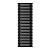 Arbiola Gorizont Iris H 600-42-29 секции черный горизонтальный радиатор c боковым подключением