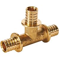 ROMMER Тройник равнопроходный 16x16x16 для труб из сшитого полиэтилена осевой