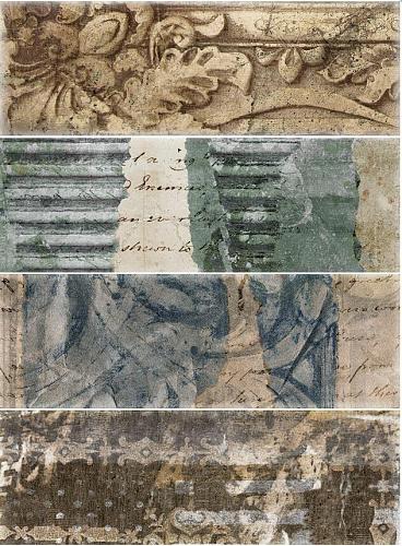 Fabresa Aria  ANTICO Decor 10x30 см настенная плитка