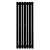 Arbiola Liner H 1000-36-07 секции черный вертикальный радиатор c боковым подключением