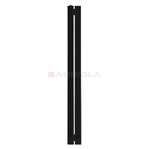 Arbiola Liner H 1250-36-02 секции черный вертикальный радиатор c боковым подключением