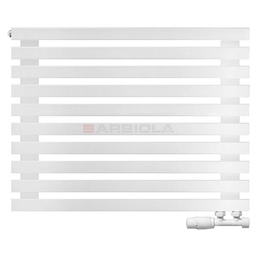 Arbiola Ritmo Gorizont V 750-40-10 секций белый горизонтальный радиатор c нижним подключением