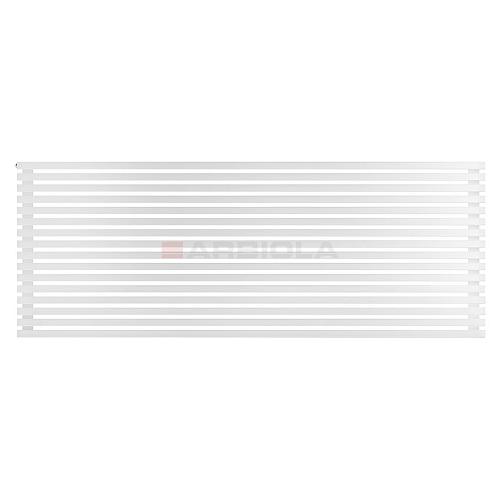 Arbiola Gorizont Ritmo H 2500-40-16 секций белый горизонтальный  радиатор c боковым подключением