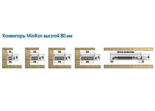 Varmann MiniKon Комфорт 235-80-2800 Конвектор напольный