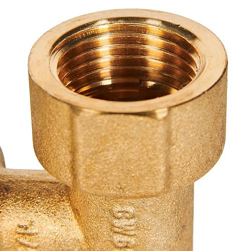 ROMMER Уголок настенный с креплениями 16xG1/2 для трубы из сшитого полиэтилена осевой