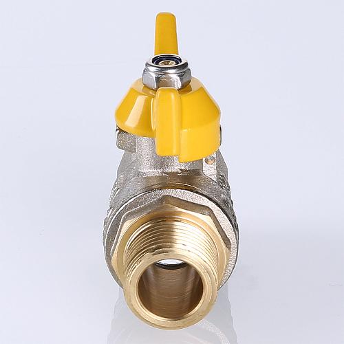 Valtec Valgas 3/4" Кран шаровый газовый внутренняя/наружная резьба рукоятка бабочка