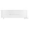 Arbiola Gorizont Ritmo VZ 1800-40-09 секций белый горизонтальный  радиатор c нижним подключением (на ножках)
