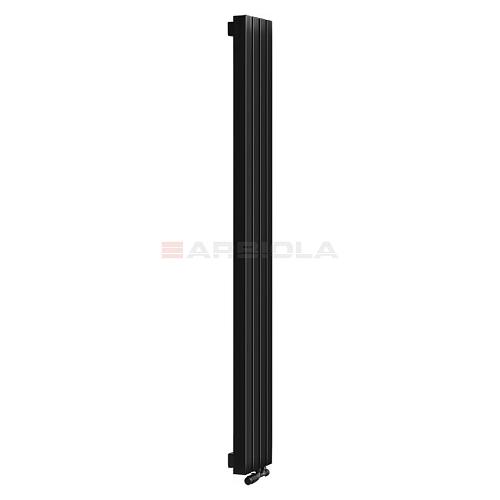 Arbiola Mono V 1750-60-13 секции черный вертикальный радиатор c нижним подключением