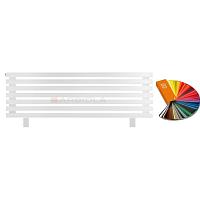 Arbiola Gorizont Ritmo HZ 1250-40-07 секций цветной горизонтальный  радиатор c боковым подключением (на ножках)