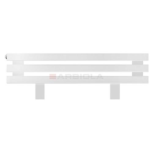 Arbiola Gorizont Ritmo HZ 700-40-03 секции белый горизонтальный  радиатор c боковым подключением (на ножках)