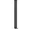 КЗТО QUADRUM 30 V 2- 1750-4 R RAL1T103S9005 Радиатор (черный матовый муар) с нижним подключением