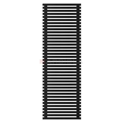 Arbiola Gorizont Ritmo H 700-40-38 секций чёрный горизонтальный  радиатор c боковым подключением