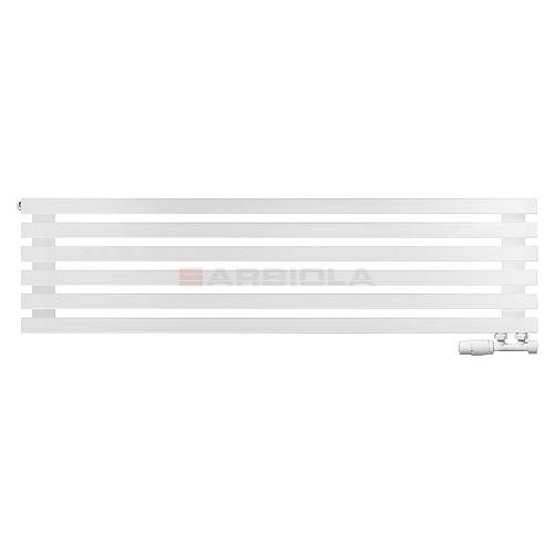 Arbiola Ritmo Gorizont V 1250-40-06 секций белый горизонтальный радиатор c нижним подключением