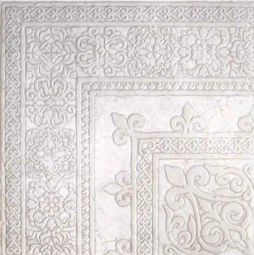 Absolut Ceramica Papiro Roseton Gotico White 60x60 см Панно