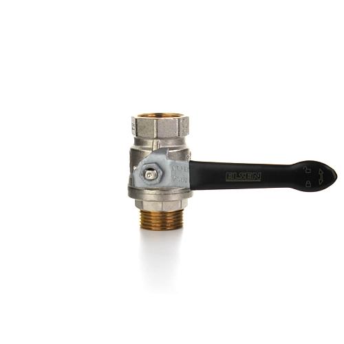 Elsen Кран шаровой, Strong T, НВ 1", ручка - рычаг